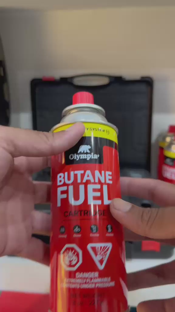 lata de butano marca olympia