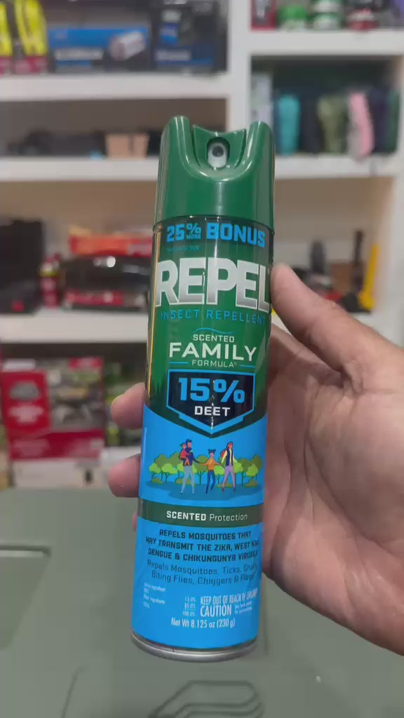 Repel family Fragance free aerosol