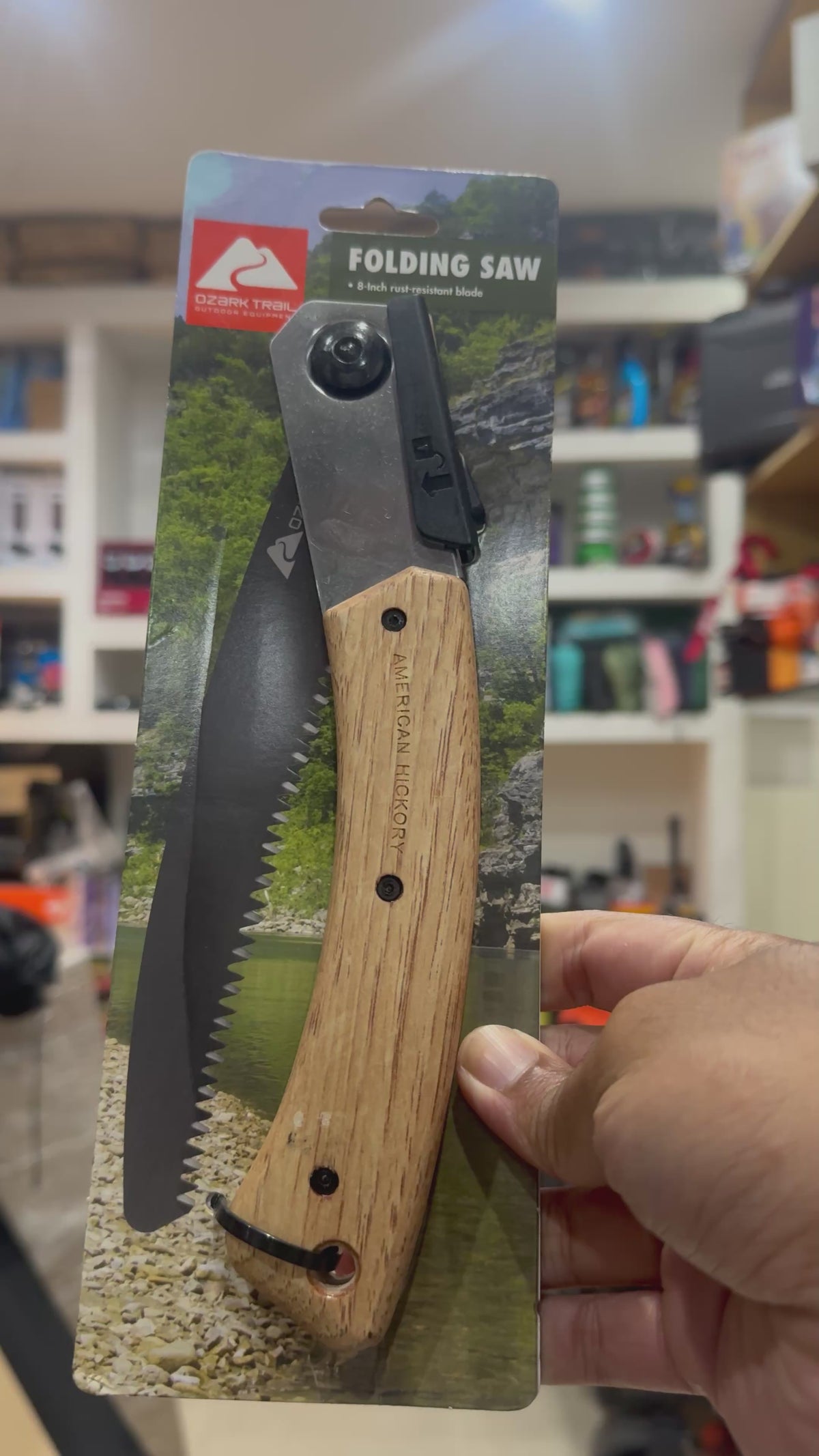 Ozark trail folding saw mango Madera