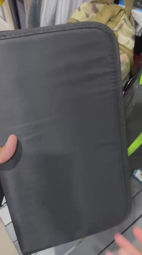 kit parrillero con tabla para picar