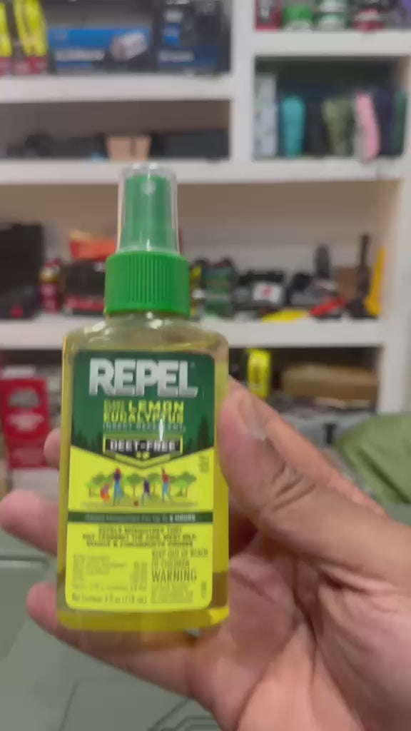 Repel Repelente De Insectos De Eucalipto Y Limón Deet Free locion