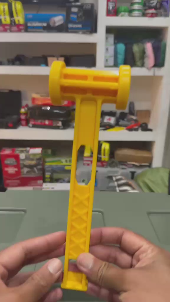 Martillo para stacks de plastico