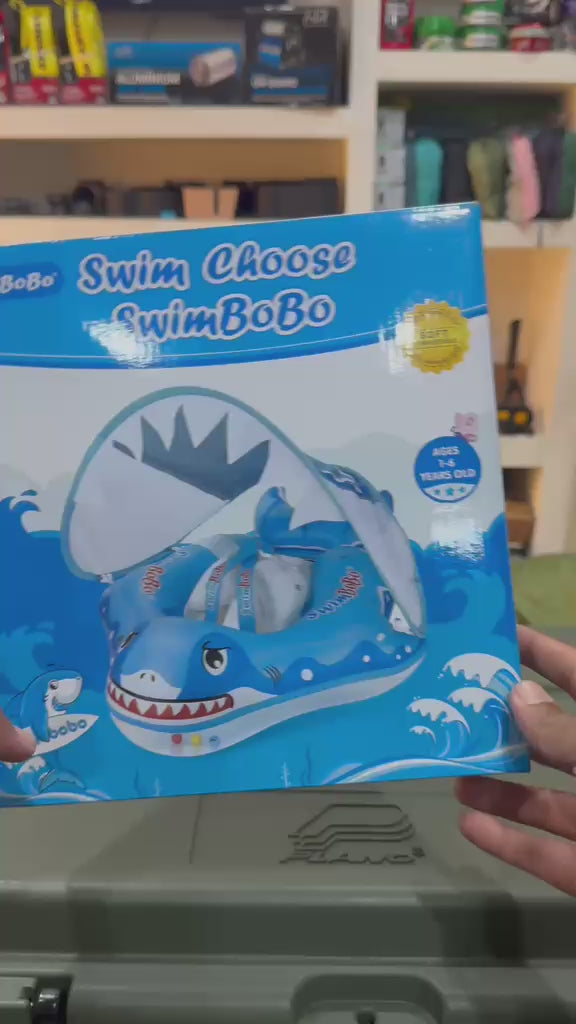 Flotador Para Piscina Niños De 1 A 6 Años tiburon